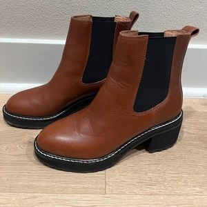BRAND NEW Madewell Women’s Carina Platform Chelsea Boot size 7